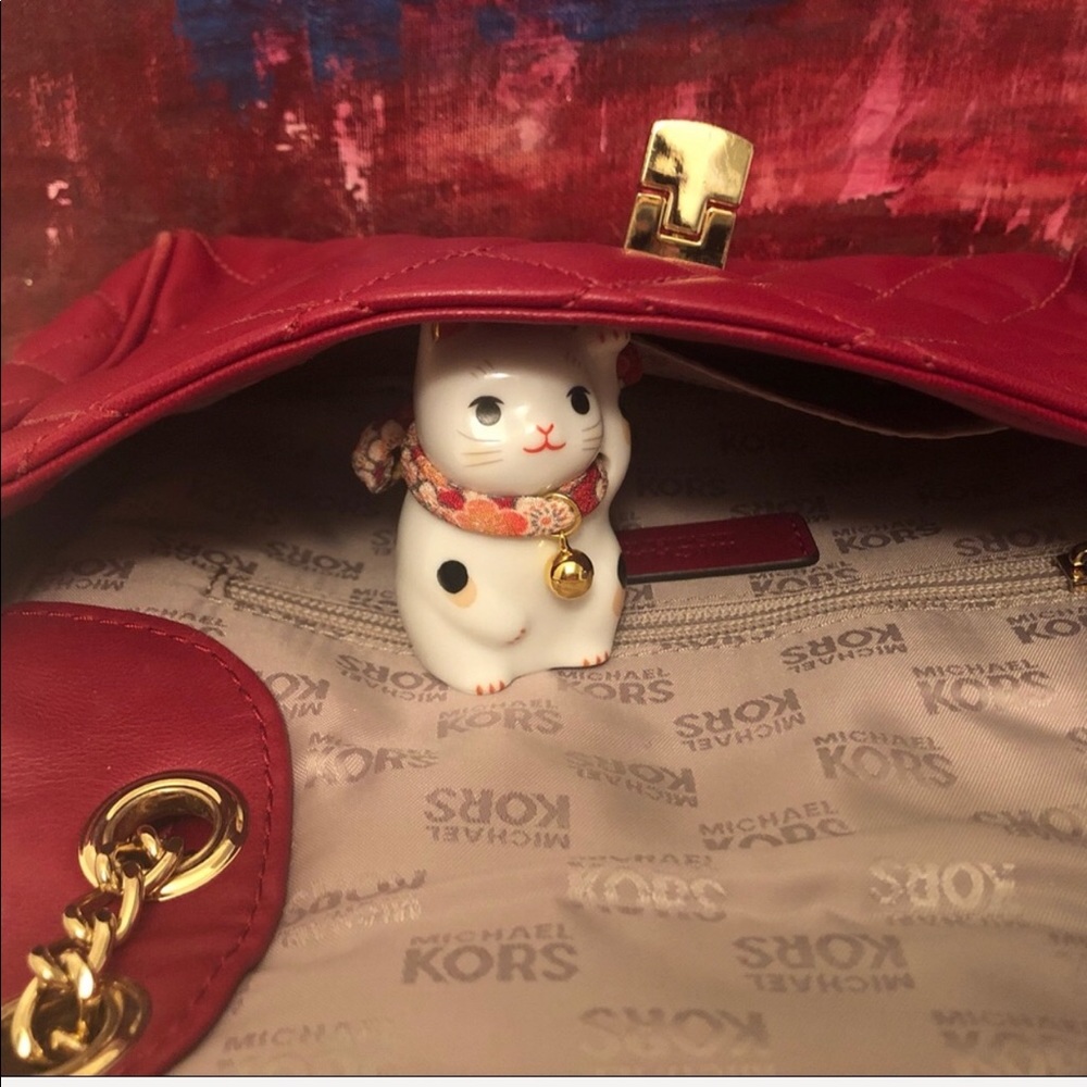 Michael Kors Sloan Adjustable Strap Soft Leather